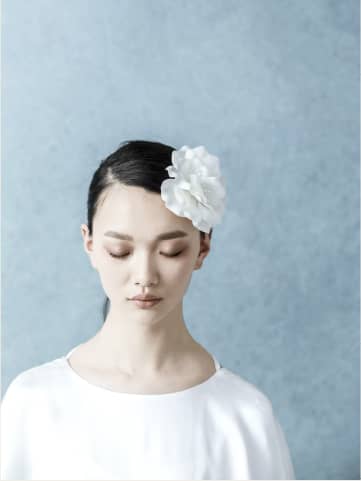 『大地の花』W19SS-2-2-WH｜クリッピーズ／ホワイト　¥36,720